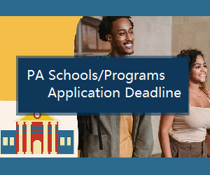 2021-2022 PA Schools Application Cycle Deadline
